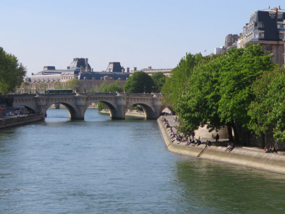 The River Seine, Paris, France