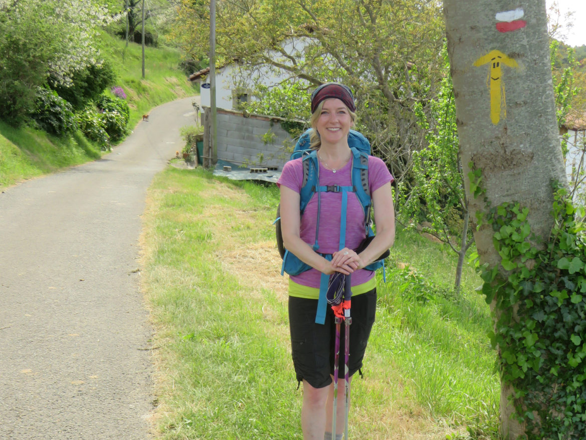 Camino del Norte between San Sebastian to Zarautz