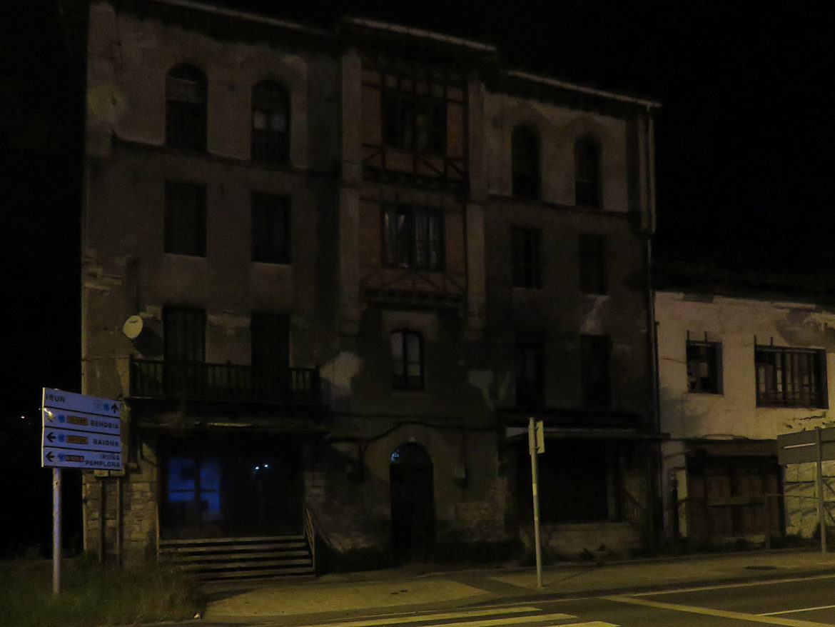 Irun on the French-Spanish border